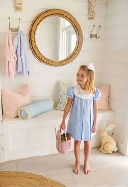 NEW BEAUFORT BONNET bunny phipps frock dress in light blue